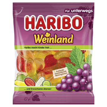 Kurzes MHD: Haribo Weinland 100g Weingummi