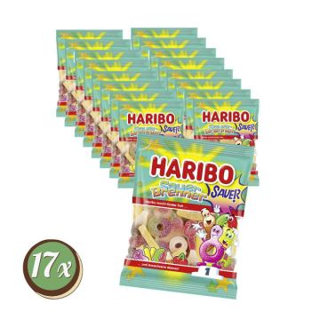 Multipack: 17x Haribo Sauerbrenner à 160g