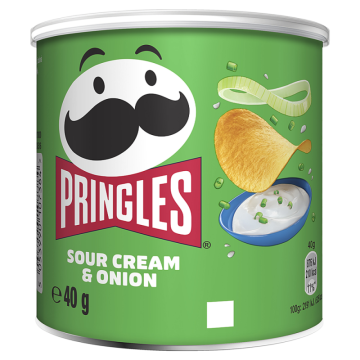 Pringles Sour Cream & Onion à 40g