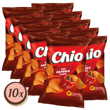 Multipack: 10x Chio Chips Red Paprika à 150g