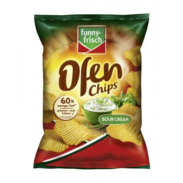 Funny Frisch Ofen Chips Sour Cream 125g