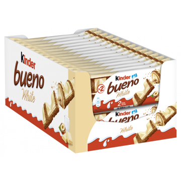 Multipack: 30x Ferrero Kinder Bueno White 2er à 39g