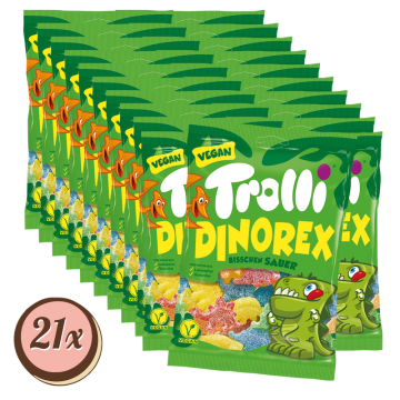 Multipack: 21x Trolli Dino Rex á 150g