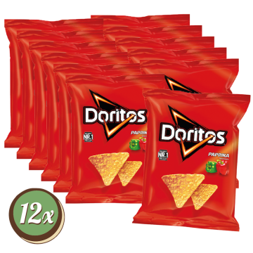 Multipack: 12x Doritos Paprika à 110g