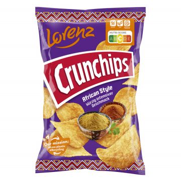 Knapp übers MHD: Crunchips African Style 150g