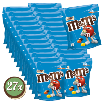 Multipack: 27x M&M'S® Crispy á 213g