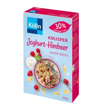 Kölln Knusper Joghurt-Himbeer Hafer-Müsli 500g