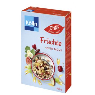 Kölln Früchte Hafer-Müsli OHNE Zuckerzusatz 500g