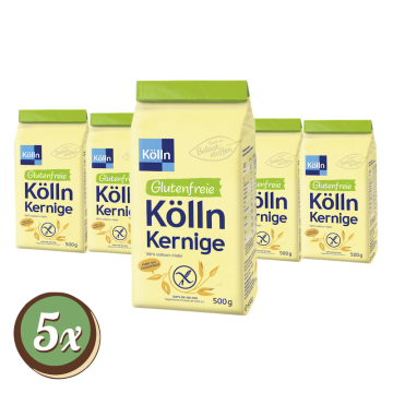 Multipack: 5x Glutenfreie Kölln Kernige á 500g