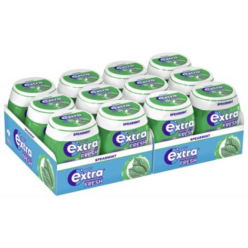 Multipack: 12x Wrigley's EXTRA® PROFESSIONAL Fresh Dose Spearmint à 50 Dragees