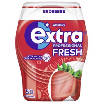 Wrigley's EXTRA® PROFESSIONAL Fresh Dose Erdbeere 50 Dragees