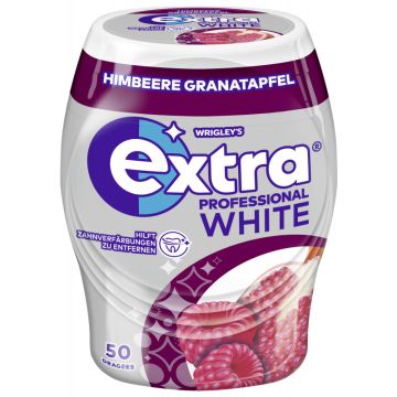 Wrigley's EXTRA® PROFESSIONAL White Dose Himbeere Granatapfel 50 Dragees