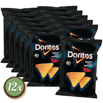 Multipack: 12x Doritos Sweet Chilli Pepper à 110g