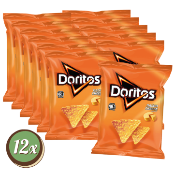 Multipack: 12x Doritos Nacho Cheese à 110g