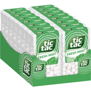 Multipack: 16x tic tac fresh mint je 49g