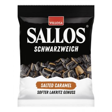 Sallos Schwarzweich Salted Caramel 200g