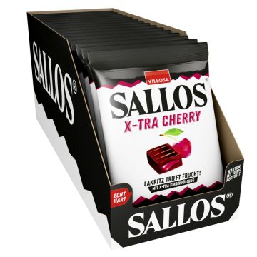 Multipack: 15x Sallos X-TRA Cherry á 150g