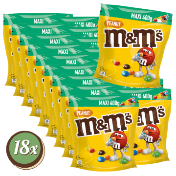 Multipack: 18x M&M´S® Peanut á 400g