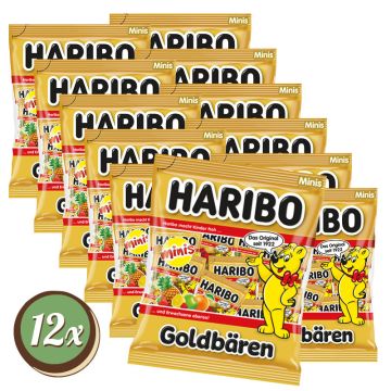 Multipack: 12x Haribo Goldbären à 250g