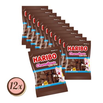 Multipack: 12x Haribo Chamallows Soft Kiss à 200g