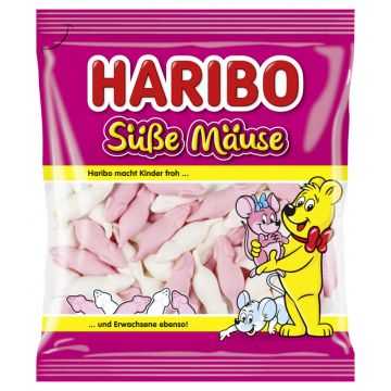 Haribo Süsse Mäuse 175g Schaumzucker