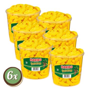 Multipack: 6x Haribo Bananas à 1,050kg