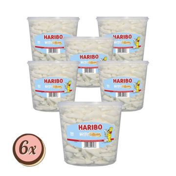 Multipack: 6x Haribo Weisse Mäuse 1,050kg