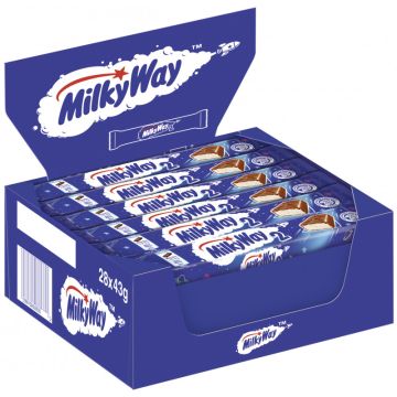 Multipack: 28x MILKY WAY® Doppelriegel á 43g