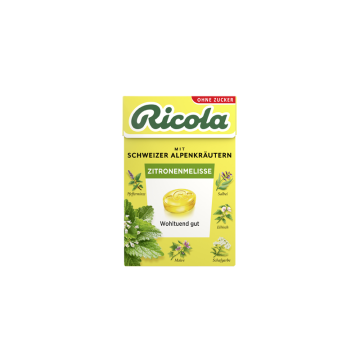 Ricola Zitronenmelisse Zuckerfrei 50g