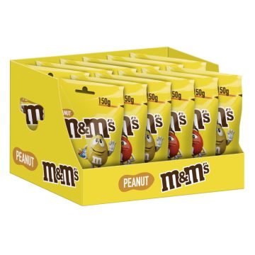 Mutlipack: 12x M&M'S® Peanut á 150g