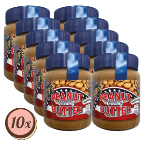 Multipack: 10x Jeff's Peanut Butter à 350g