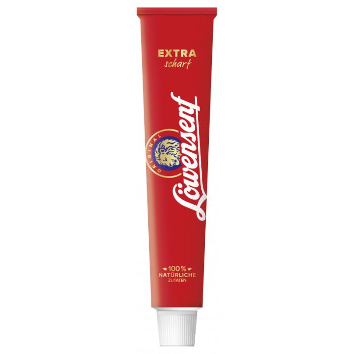 Löwensenf Extra Scharf 100 ml Tube