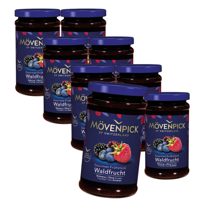 Multipack: 8x Mövenpick Waldfrucht á 250g