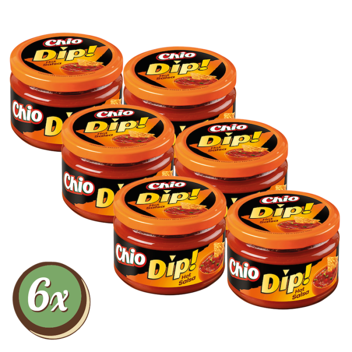 Multipack: 6x Chio Dip! Hot Salsa à 200ml