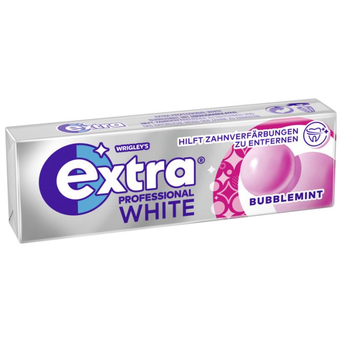 Wrigley's EXTRA® PROFESSIONAL White Bubblemint 10 Dragees