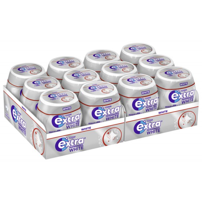 Multipack: 12x Wrigley's EXTRA® White Dose á 50 Dragees