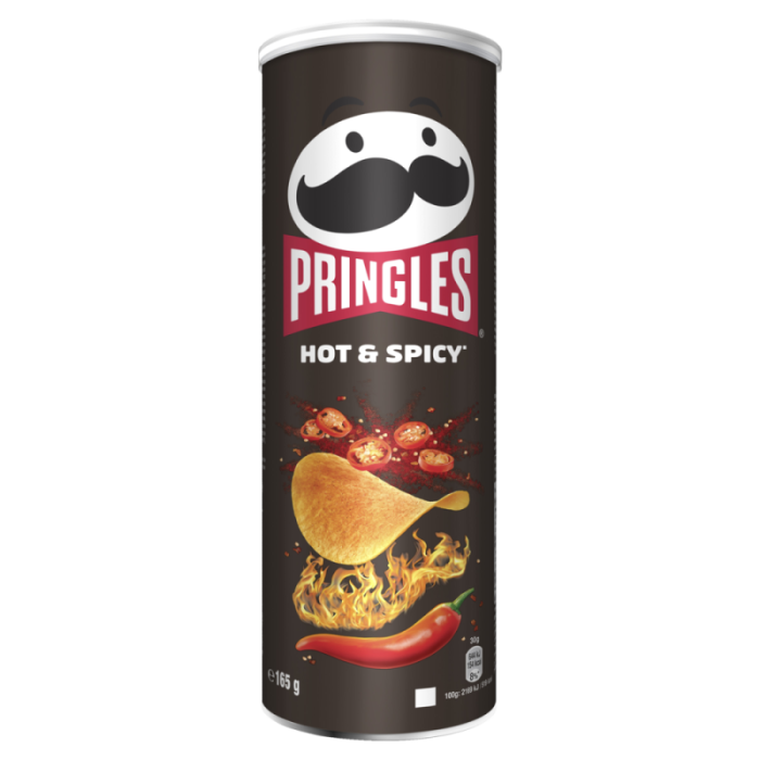 Pringles Hot & Spicy 165g