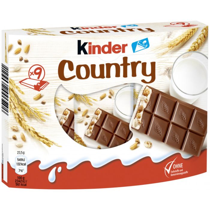 Ferrero Kinder Country 9er 211,5g