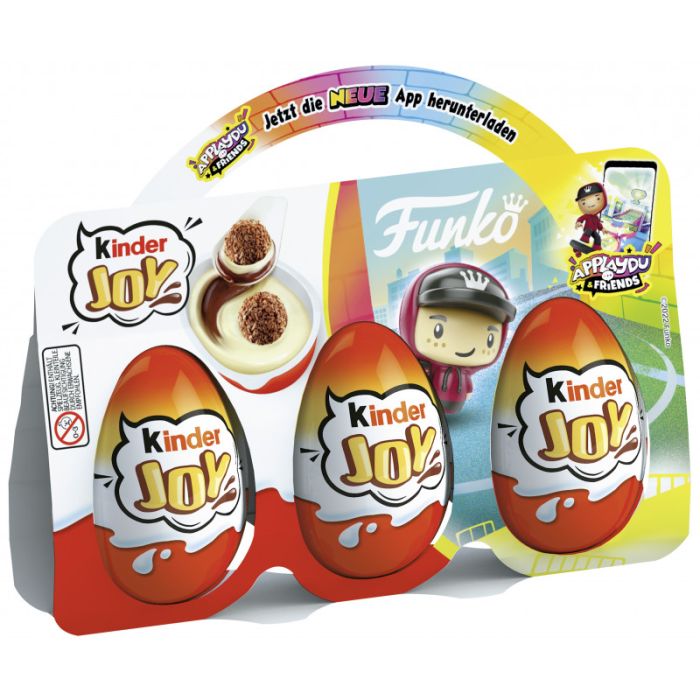 KINDER JOY 3er Überraschungsei (englisch) 60g