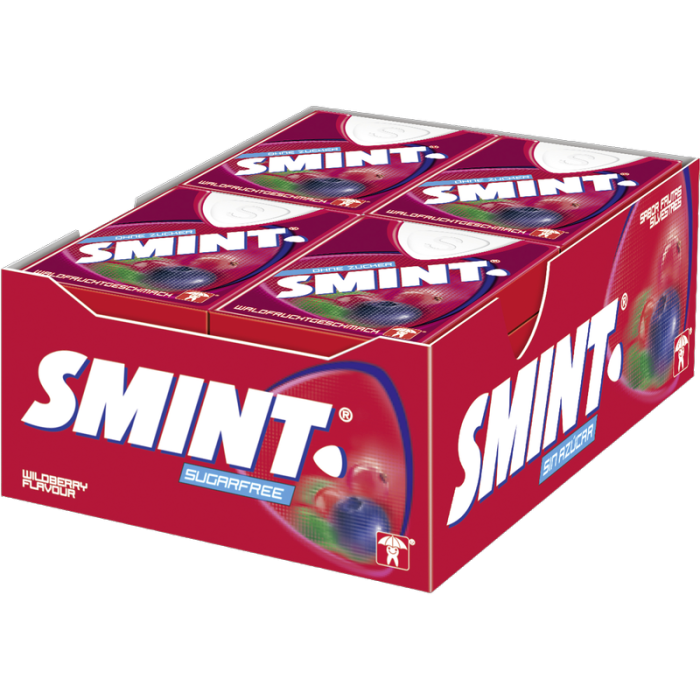 Multipack: 12x Smint Wild Berry je 8g