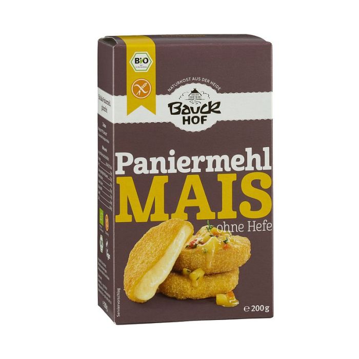 Bauckhof Mais-Paniermehl 200g Bio glutenfrei