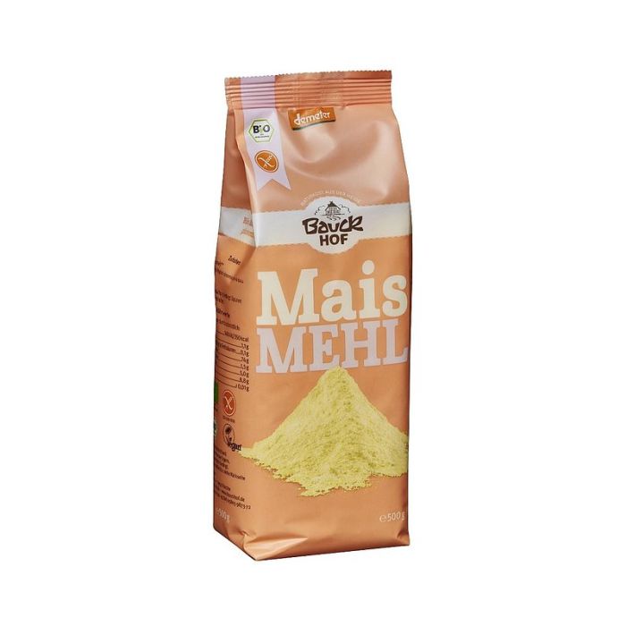 Bauckhof Maismehl 500g Demeter glutenfrei