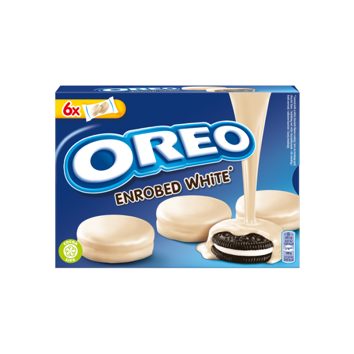 Oreo Choco Enrobed Weisse Schokolade Kekse 246g