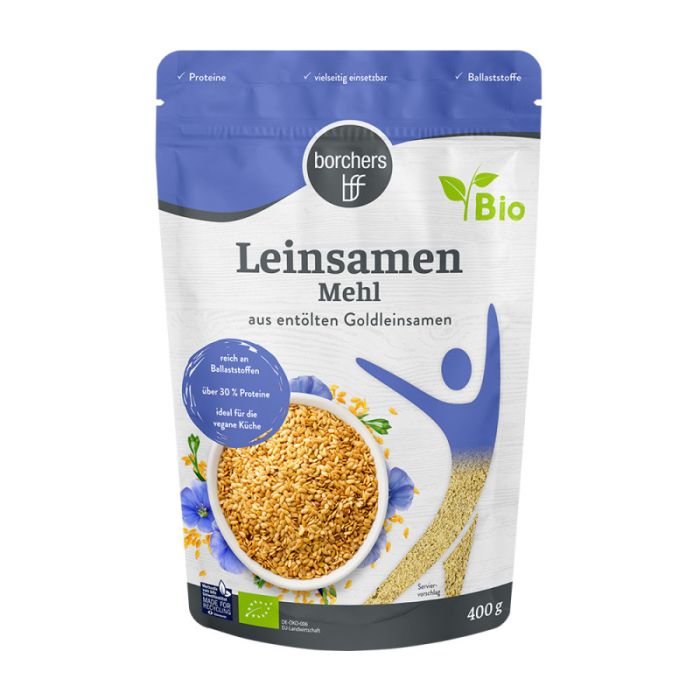 Kurzes MHD: borchers Bio Leinsamenmehl 400g