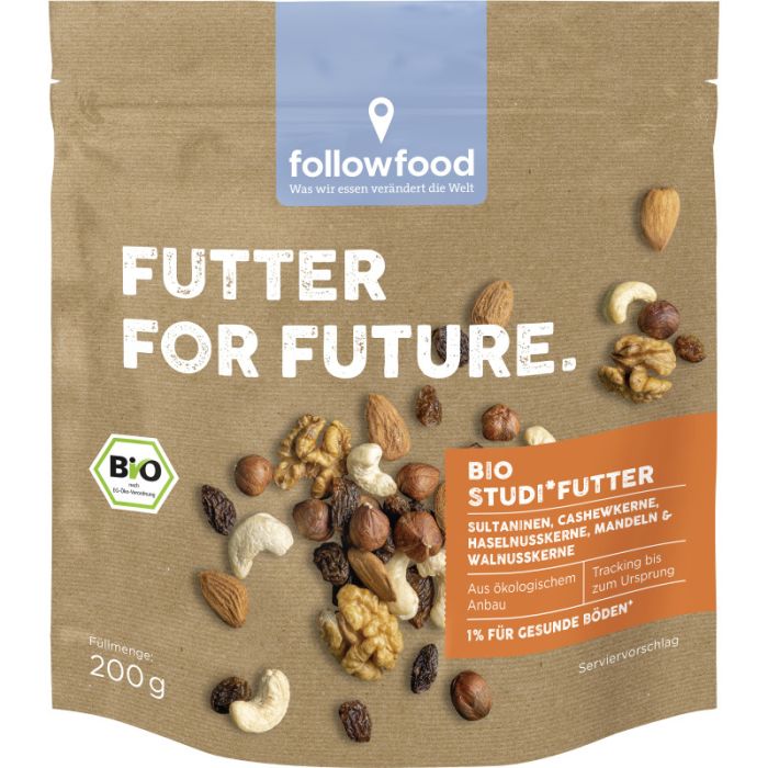 followfood BIO Studentenfutter 200g