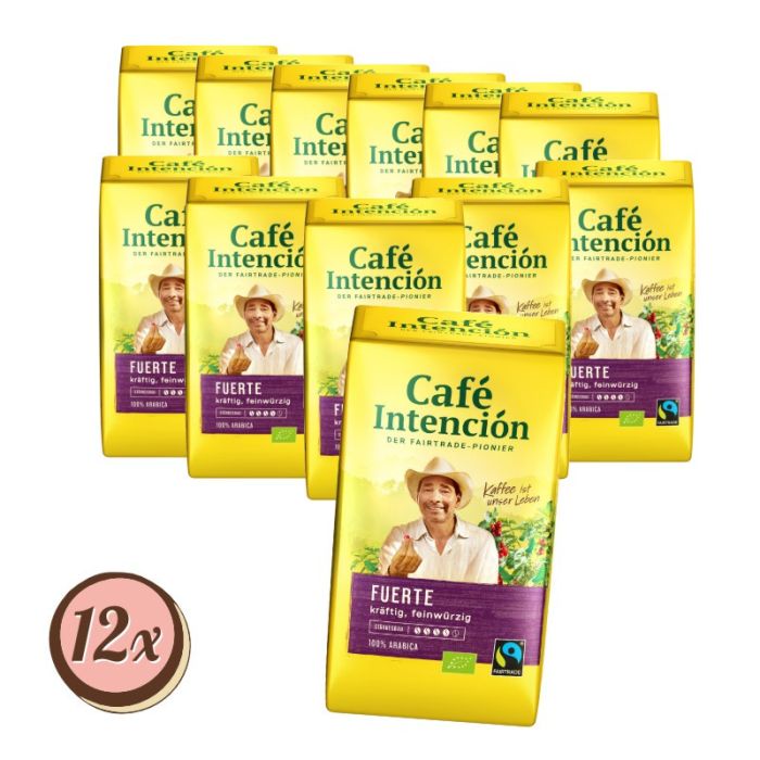 Multipack: 12x Café Intención Fuerte á 500g