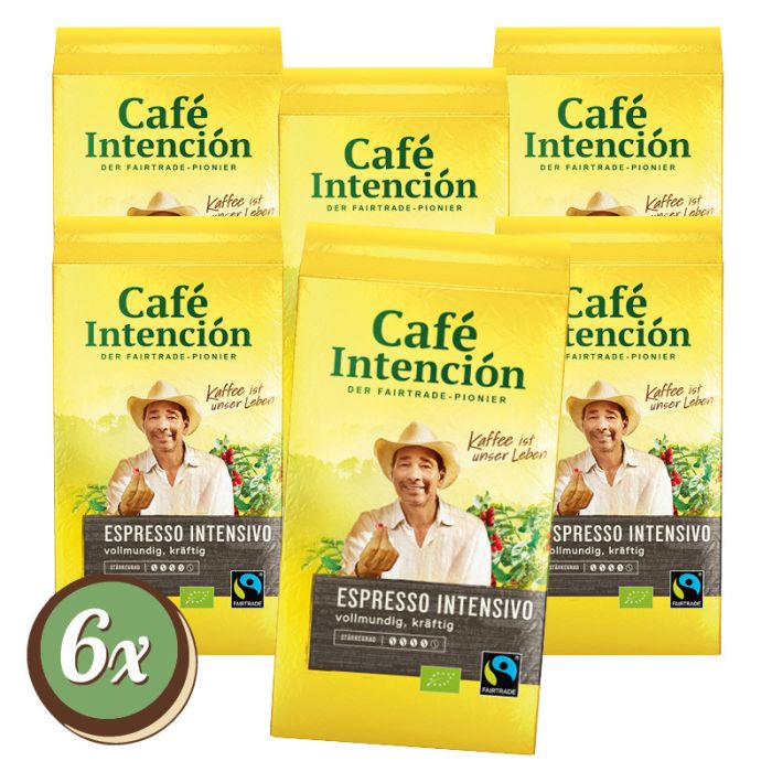 Multipack: 6x Café Intención Espresso Intensivo á 250g