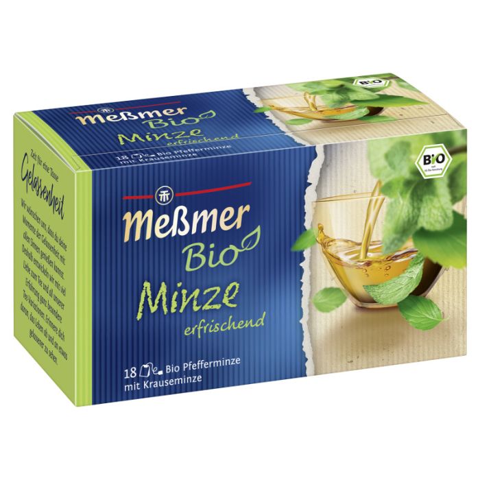 MEßMER Bio Minze 18x2,00g