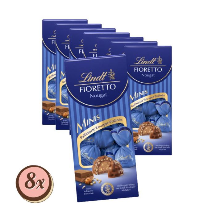 Multipack: 8x Fioretto Mini Nougat 8 x 0,115 KG 115g