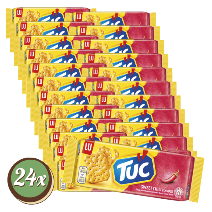 Multipack: 24x Tuc Sweet Chili à 100g